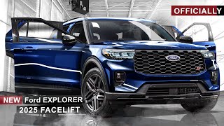 New Ford Explorer 2025 Facelift  Detailed Look at Model Refresh [upl. by Shulem]