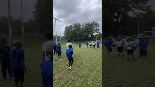 Beltsville vs South county Scrimmage AROD run youthfootball dmvyouthfootball pgbgcfootball [upl. by Tijnar801]