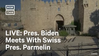 President Joe Biden Meets with Swiss President Guy Parmelin  LIVE [upl. by Appleton322]