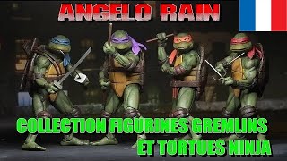 Angelo Rain  Collection figurines Gremlins amp Tortues Ninja [upl. by Markson]