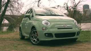 2012 Fiat 500 Test Drive amp Car Review with Emme Hall by RoadflyTV [upl. by Mcneil]