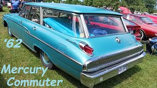 7 30 23 RARE 62 MERCURY COMMUTER WAGON SEEN AT GRANBY QC SHOW [upl. by Ynna960]