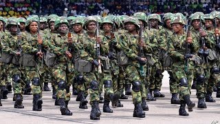 At NDA Moment Nigerian Army  Navy  Air Force were prepared at Nigerian Defence Academy [upl. by Prudie867]