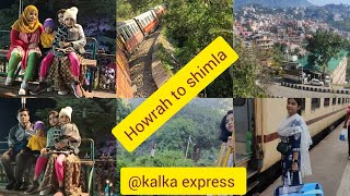 howrah to kalka express journey 1st expression Netaji express train e ki moja holo [upl. by Elleivap]