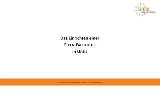 Erstellen einer fixen Fachfolge in Untis [upl. by Ytinirt]