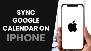 How To QUICKLY Sync iPhone Calendar With Google Calendar FULL GUIDE [upl. by Nus222]