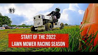 British Lawnmower Championship starts [upl. by Ydissac]