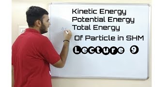 Kinetic Energy Potential Energy and Total Energy In SHM [upl. by Teryn763]