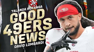 Good 49ers Update Talanoa Hufanga on track to return vs Rams [upl. by Aaronson]