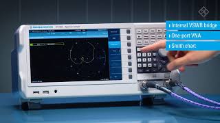 Rohde amp Schwarz FPC1500 spectrum analyzer enables vector network analysis [upl. by Gianna]