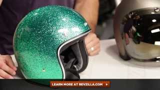 Biltwell Bonanza Helmet Review at RevZillacom [upl. by Ocicnarf]