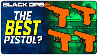 Whats the Best Pistol in Black Ops 6  Full Stat Comparison [upl. by Yelnet]