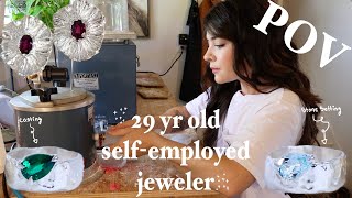 Studio Vlog 18 Days In My Life Running a Jewelry Business  Taking Time Off  Lost Wax Casting  🌱 [upl. by Murvyn]