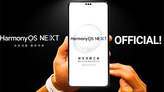 Huawei HarmonyOS NEXT  OFFICAL [upl. by Hughett]