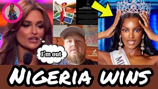 Must See South Africans in tears after Chidima Miss Nigeria Wins Miss Universe 2024 [upl. by Esinart]