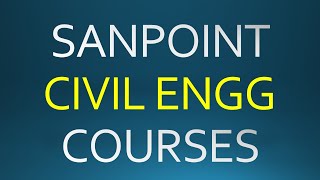 SANPoint CIVIL engg GOVT exams courses [upl. by Boylston]