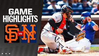 Giants vs Mets Game Highlights 52624  MLB Highlights [upl. by Acinehs]