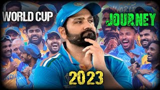 India’s 2023 World Cup Journey From Victory Streaks to Final Defeat  Full Recap [upl. by Uht]