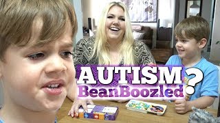 Autism and Beanboozled Challenge Can He Tell The Difference [upl. by Rakso]