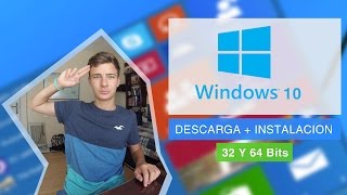 Descargar e Instalar Windows 10  32 y 64 Bits  Original amp Tutorial en Español [upl. by Herries]