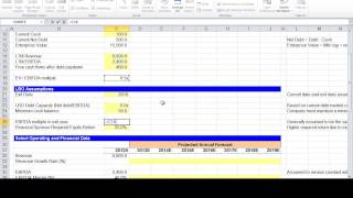 Financial Modeling Quick Lesson Simple LBO Model 1 of 3 [upl. by Kerin]