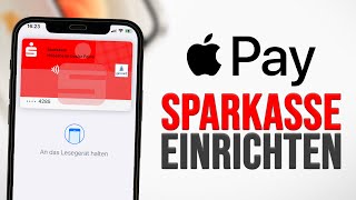 Apple Pay Sparkassen Girocard einrichten 2022 [upl. by Ennirak229]