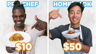 10 vs 50 Comfort Meal Pro Chef amp Home Cook SHOWING OFF ad [upl. by Ahsinrad]