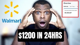 1200 in 24hrs with Walmart Dropshipping  How to start selling on Walmart Marketplace [upl. by Debi]