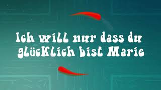 Marie  ALLE ACHTUNG Lyric Video [upl. by Fabria992]