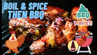 Boil Spice BBQ Method  Perfectly Cooked Chicken  Juicy BBQ Chicken [upl. by Shewchuk]