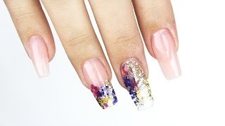 HOW TO Encapsulated Glitter Nails ♥︎ [upl. by Formica]