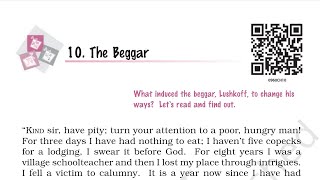 The Beggar  Class 9 English Supplementary Reader  Part 1 [upl. by Akemahs638]