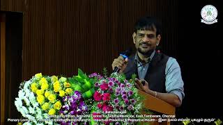 Dr V Balamurugan Siddha Physician Amrutha Centre for Siddha Medicine  Plenary Lecture [upl. by Menashem]