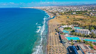 Ammoudara Heraklion Crete Greece 4K [upl. by Giacobo]