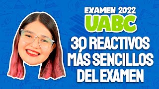 Guía Examen UABC 2022 Los 30 reactivos más sencillos del examen [upl. by Caraviello]