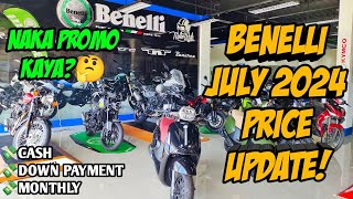 Benelli Motorcycle July 2024 Price Update Philippines All Units Langga Gail [upl. by Purpura]