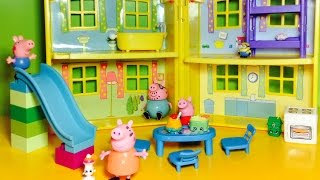 Peppa Pig em Almoço da Família Pig Português do Brasil [upl. by Zehcnas]