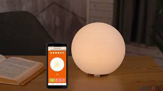 Ledvance Smart WIFI SunHome smart table globe lamp [upl. by Teuton]