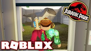 Making my OWN JURASSIC PARK in Roblox [upl. by Awjan45]