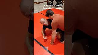 John Wayne Sweep bjj jiujitsu grappling [upl. by Eiramlehcar]