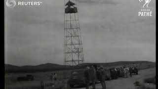 Atomic bomb testing in New Mexico 1945 [upl. by Euqirat]