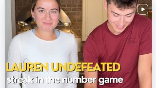 Can jackson end Laurens undefeated streak in this number game theklemfamily gaming funny [upl. by Caye]