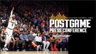 Nuggets Postgame Media Kentavious CaldwellPope  DEN vs PHX Round 2 Game 6  51123 [upl. by Annas]