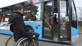 Busfahrer Schulung  Rollstuhlfahrer negative Reaktion des Fahrers [upl. by Cummins]