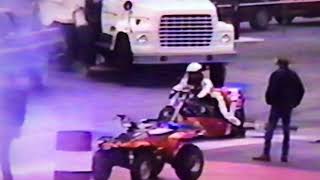 Classic Top Fuel Motorcycle Race Round No 1  Mark Miller vs Mike Malone  Atlanta 87 [upl. by Peters334]