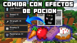 Comida con efectos de pocion sin mods para minecraft 113118 Java Edition [upl. by Sheela572]