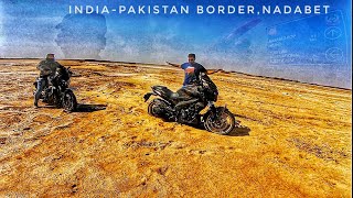 🇮🇳India🇵🇰Pakistan BorderNADABET  Gujarat Tourism  Desert  BSF [upl. by Enicar]