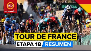 Resumen del Tour de Francia 2023  Etapa 18 [upl. by Luke116]