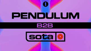 Pendulum B2B Sota BBC Radio One DnB60  29102023 [upl. by Enamart]