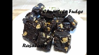 Chocolate Walnut Fudge with Cocoa Powder and Condensed Milk [upl. by Joyann]